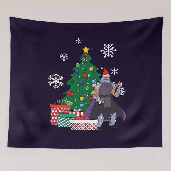 Item preview, Shredder Around The Christmas Tree TMNT designed and sold by Nova5.