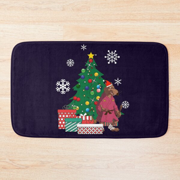 Item preview, Splinter TMNT Around The Christmas Tree designed and sold by Nova5.