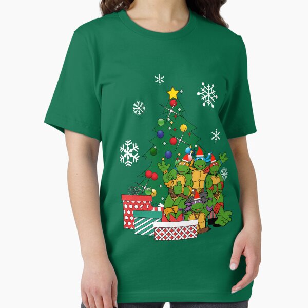Item preview, Teenage Mutant Ninja Turtles Around The Christmas Tree designed and sold by Nova5.
