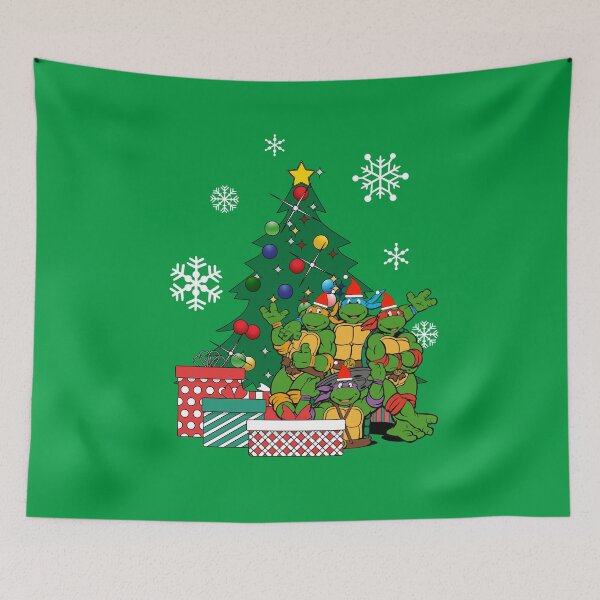 Item preview, Teenage Mutant Ninja Turtles Around The Christmas Tree designed and sold by Nova5.
