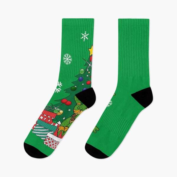 Item preview, Teenage Mutant Ninja Turtles Around The Christmas Tree designed and sold by Nova5.