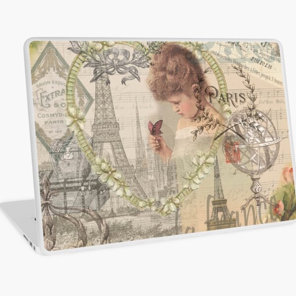 Item preview, Vintage Paris France Beautiful Eiffel Collage designed and sold by antiqueart.