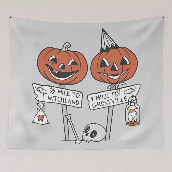 Item preview, Halloween Pathways designed and sold by runcatrun.