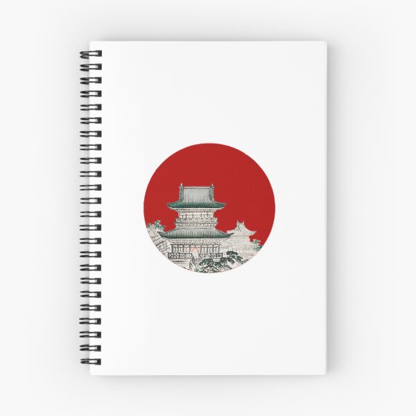 Item preview, Japanese Flag - Japanese Architecture designed and sold by weavernap.