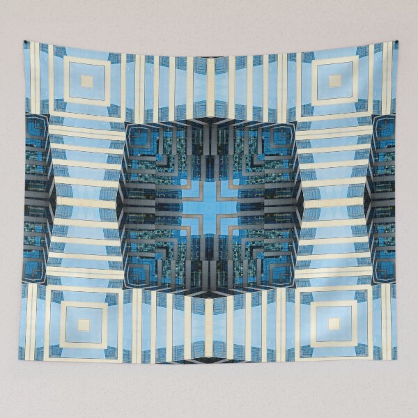 Item preview, Geometric Kaleidoscopic Architecture Building Window Reflection Pattern designed and sold by Liam Warr.