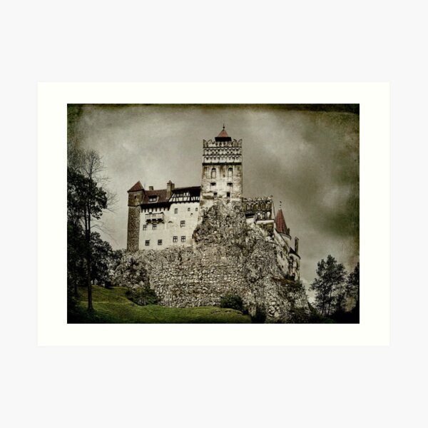 Dracula Was Here Art Print