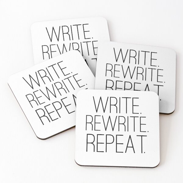 Item preview, Write, Rewrite, Repeat designed and sold by TheWriteShoppe.