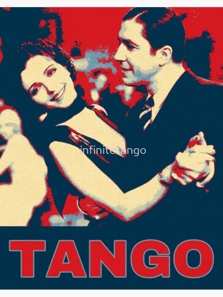 Discover Gardel with Mona Maris in 1934 Tango Pop Art Premium Matte Vertical Poster