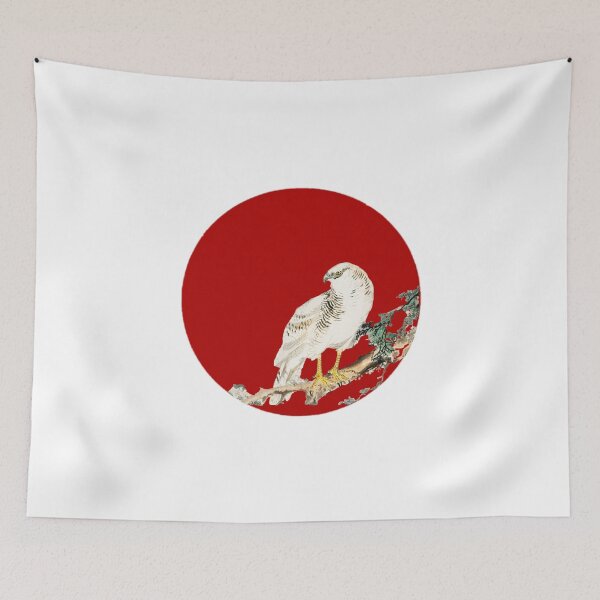 Item preview, Japanese Flag - Hawk designed and sold by weavernap.