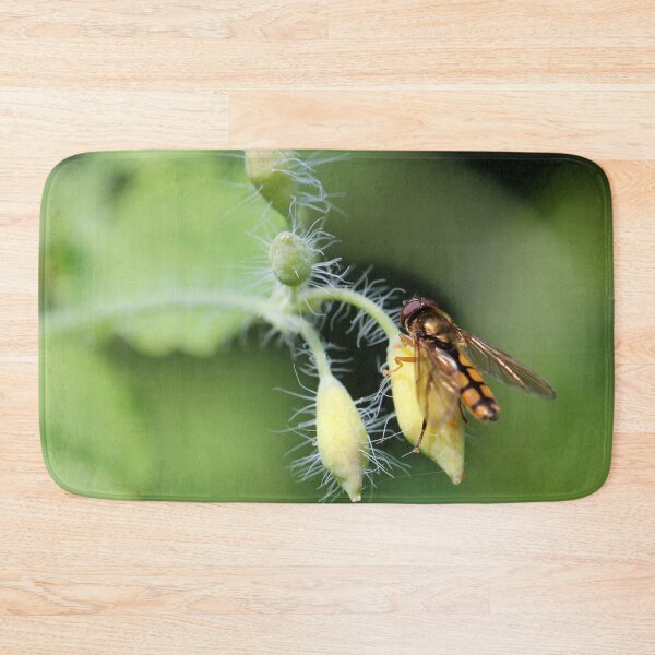 Item preview, Hoverfly on Greater celandine designed and sold by cuprum.