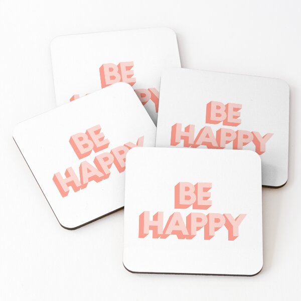 Item preview, Be Happy designed and sold by MotivatedType.
