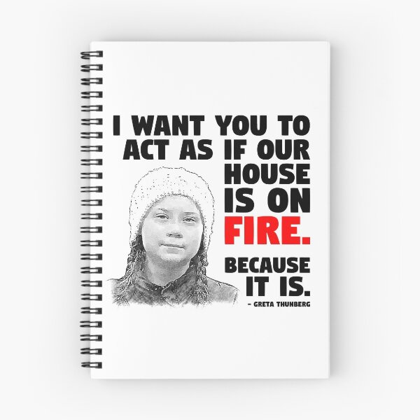 Item preview, Greta Thunberg - Our House is On Fire designed and sold by StillMeadow.