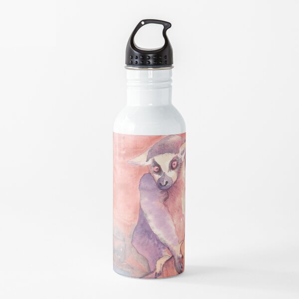 Madagascar’s lemur catta Water Bottle