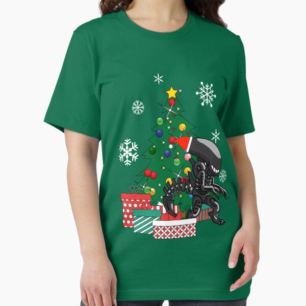 Item preview, Alien Xenomorph Around The Christmas Tree designed and sold by Nova5.