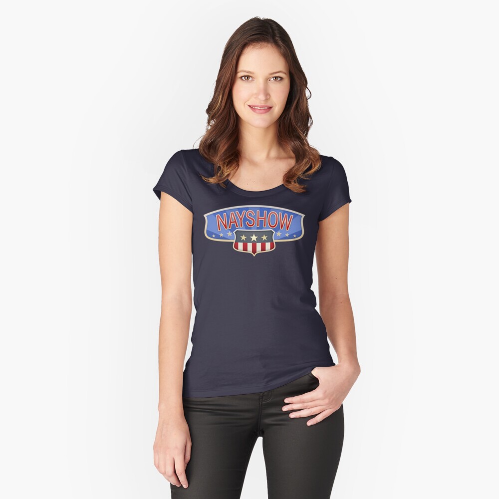 Aperçu de l'œuvre T-shirt échancré créée et vendue par NAYSHOW.