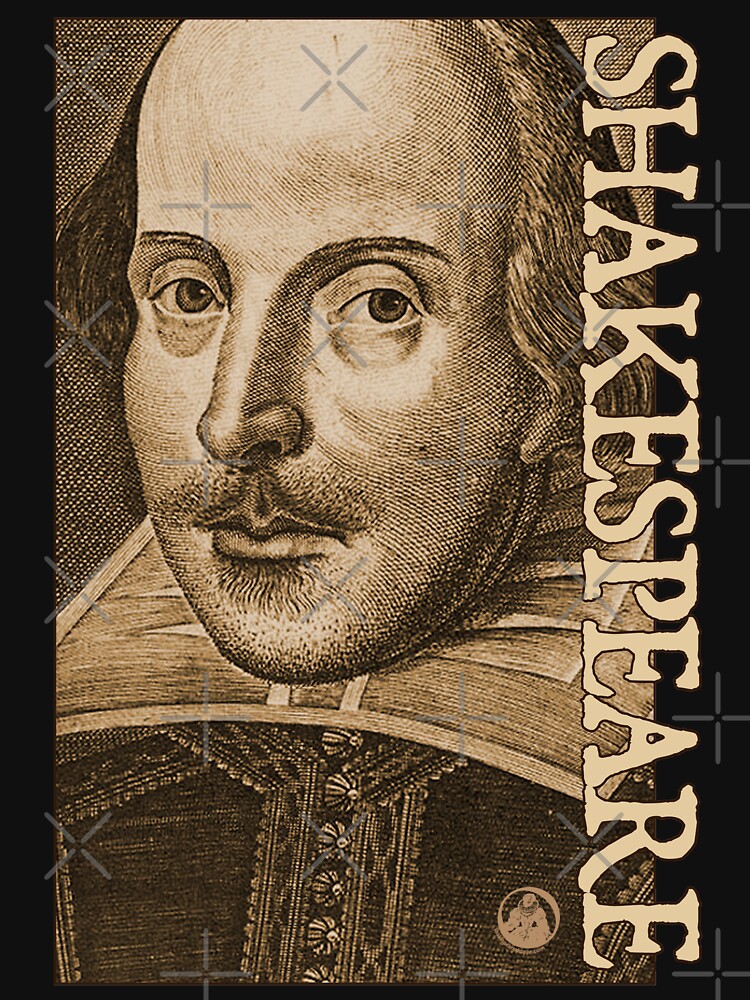 Shakespeare Droeshout Engraving Portrait by incognitagal