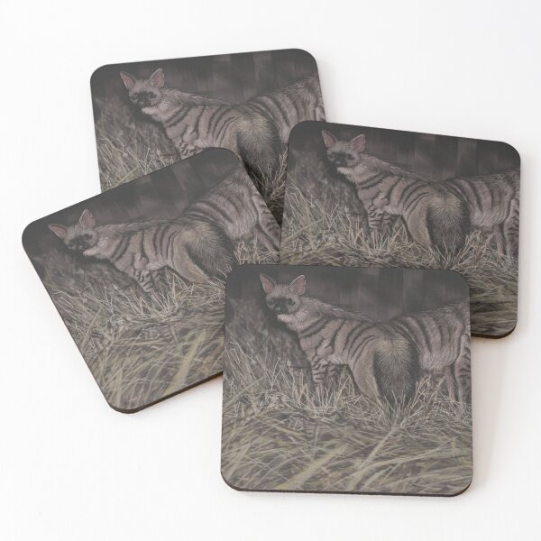 Item preview, Aardwolf pair designed and sold by Jo Dale.