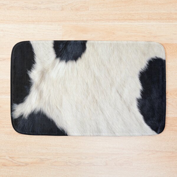 Item preview, Faux Cowhide Black and white designed and sold by Gypsykiss.