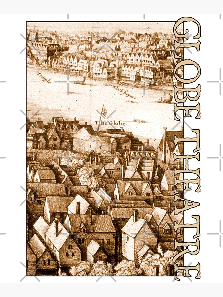 Thumbnail 5 of 5, Tote Bag, Hollar's Globe Theatre Longview London designed and sold by Styled Vintage.