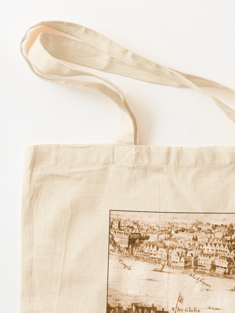Thumbnail 3 of 5, Tote Bag, Hollar's Globe Theatre Longview London designed and sold by Styled Vintage.
