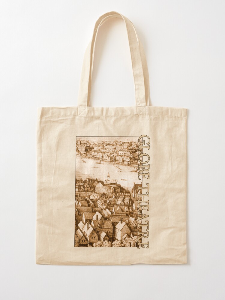 Thumbnail 2 of 5, Tote Bag, Hollar's Globe Theatre Longview London designed and sold by Styled Vintage.