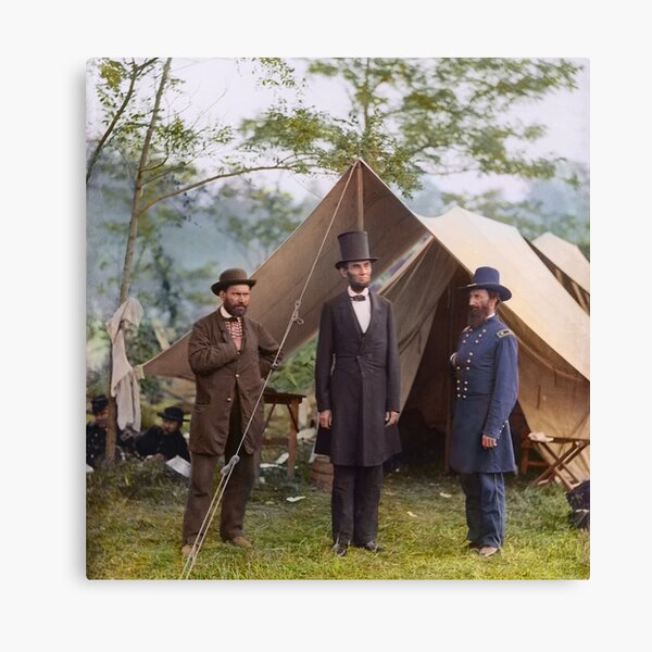 Abraham Lincoln during Civil War Canvas Print