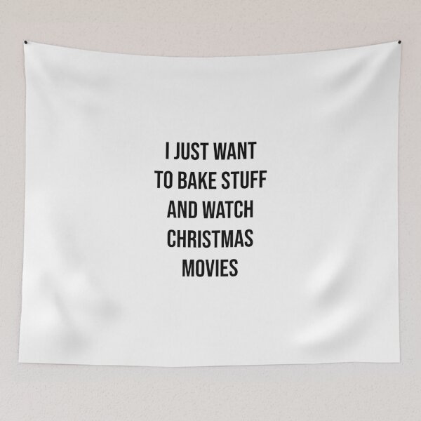 Item preview, Baking stuff and watching christmas movies designed and sold by kailukask.