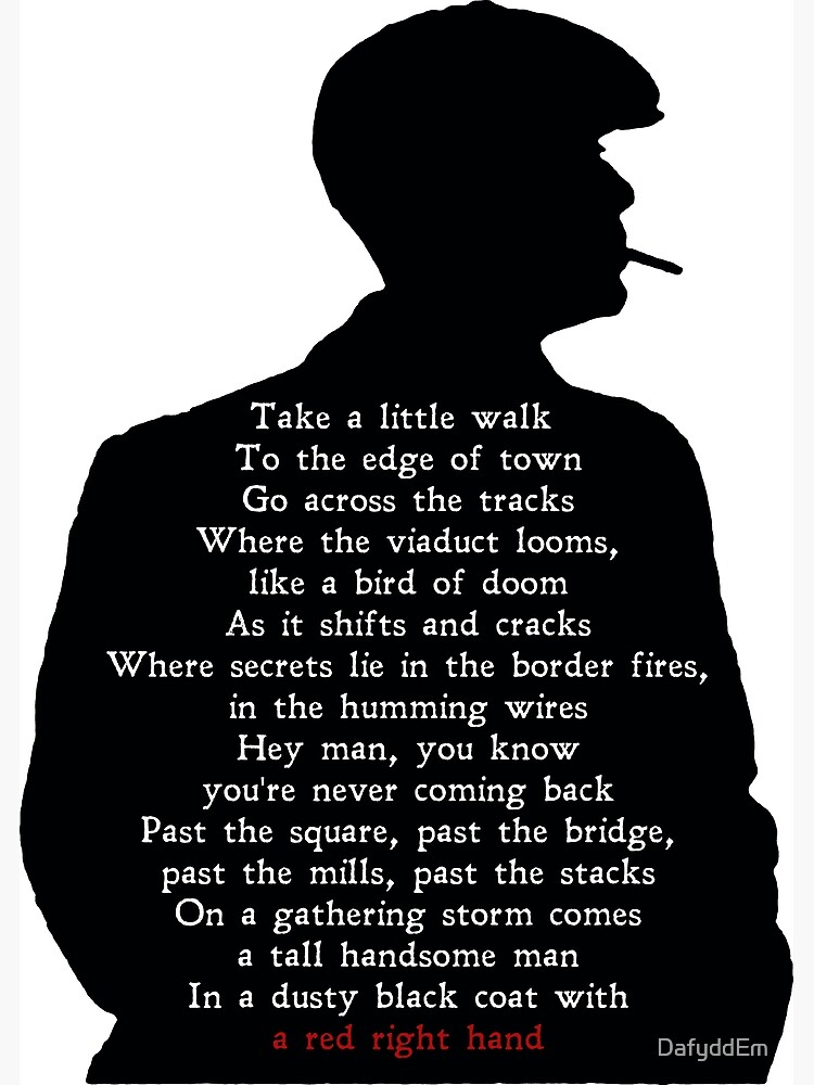 Peaky Blinders Theme Song Lyrics