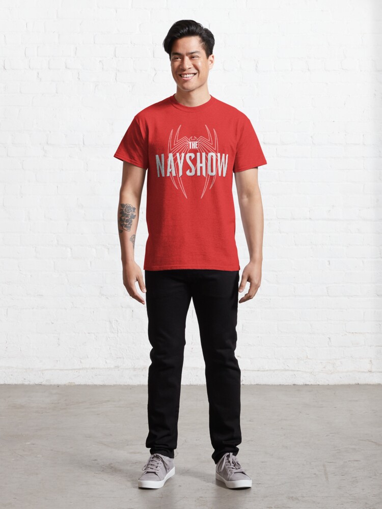 Aperçu 3 sur 7. T-shirt classique avec l'œuvre Insomniac Webslinger créée et vendue par NAYSHOW.