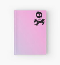 Cuaderno de tapa dura cráneo atlético