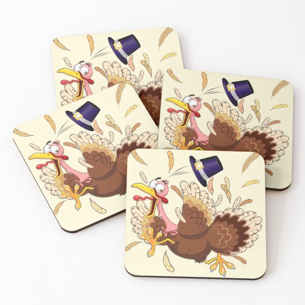 Item preview, Funny Turkey escape Thanksgiving Character designed and sold by BluedarkArt.