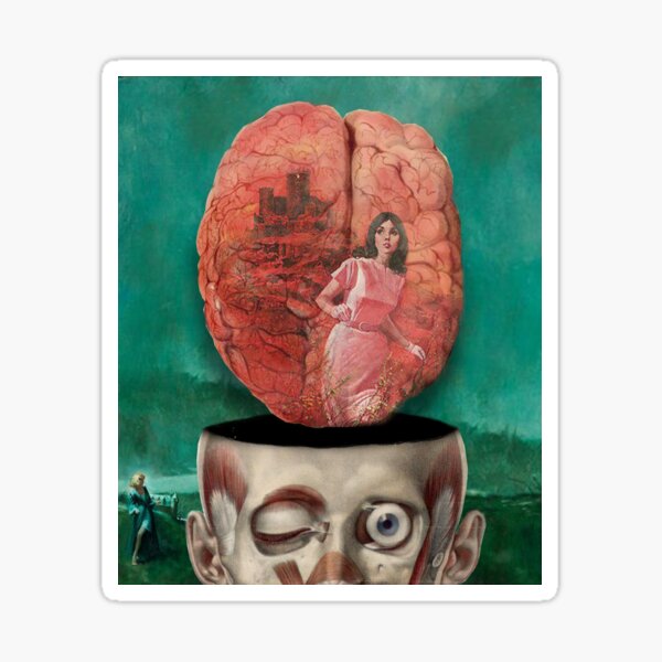 In the brain Sticker
