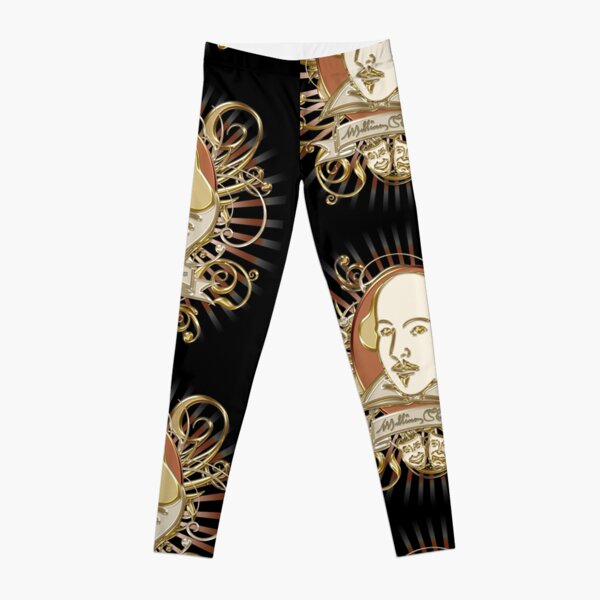 William Shakespeare Crest Leggings