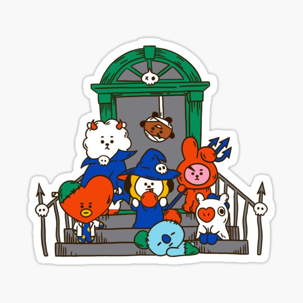 bt21 halloween 2019