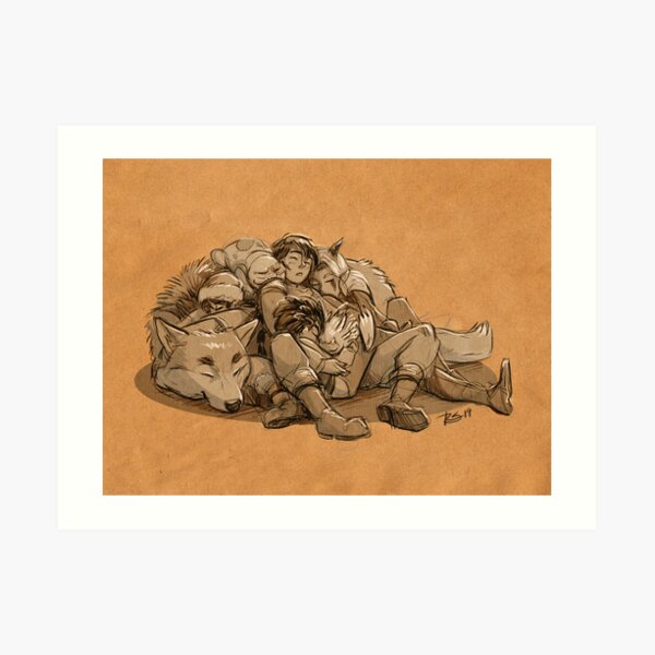 dozing Art Print