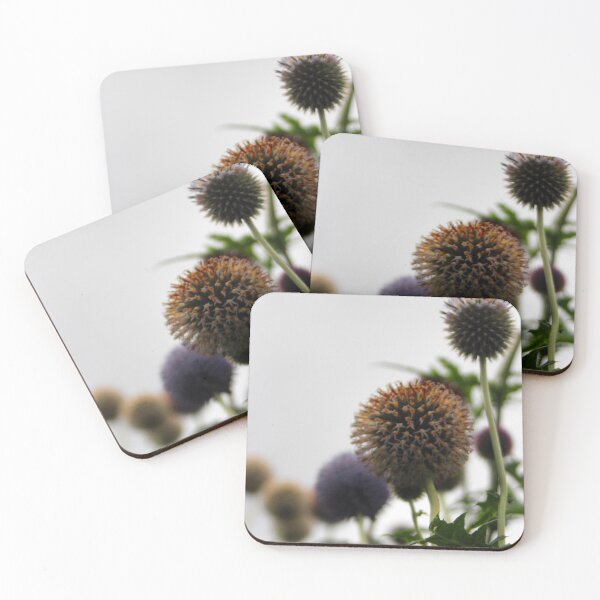 Item preview, Globe Thistle Flowers designed and sold by BritishYank.