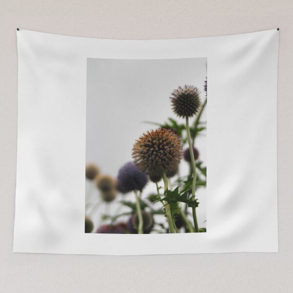 Item preview, Globe Thistle Flowers designed and sold by BritishYank.