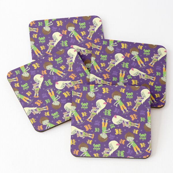 Item preview, Happy Halloween zombie pattern designed and sold by wolfgangrainer.