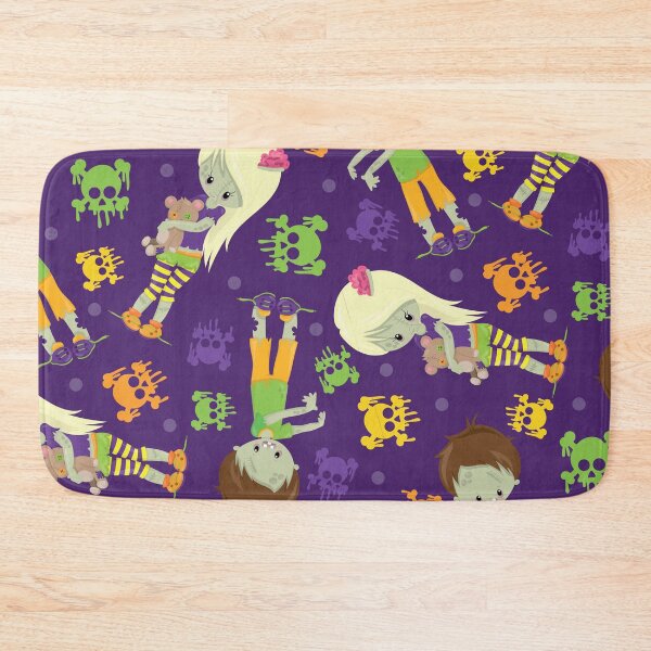 Item preview, Happy Halloween zombie pattern designed and sold by wolfgangrainer.