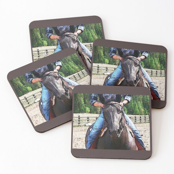 Item preview, Horse and rider artistic interpretation. designed and sold by JuniperMT.