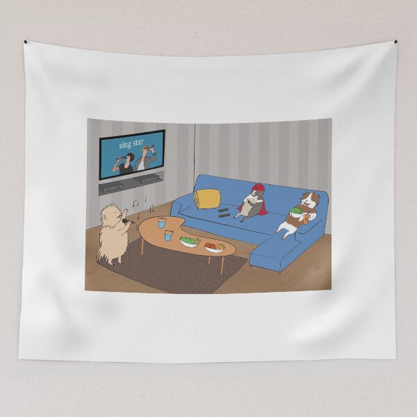 Item preview, Three cheerful guinea pigs having a great time  designed and sold by mondesign26.