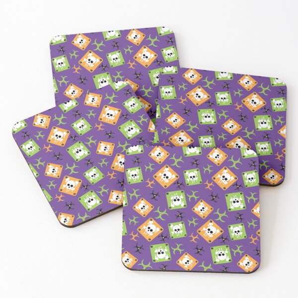 Item preview, Happy Halloween skull pattern designed and sold by wolfgangrainer.
