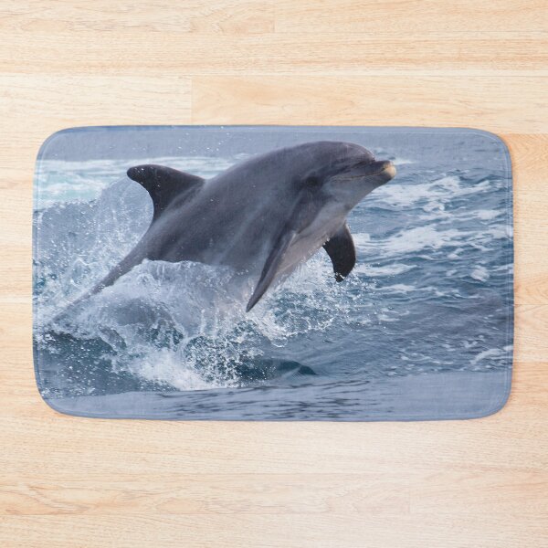 Item preview, Bottlenose dolphin (Tursiops truncatus) surfing the waves designed and sold by Chloé Yzoard.