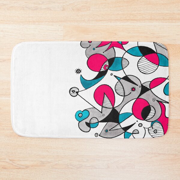 Item preview, Pink abstract designed and sold by PoofyEmporium.