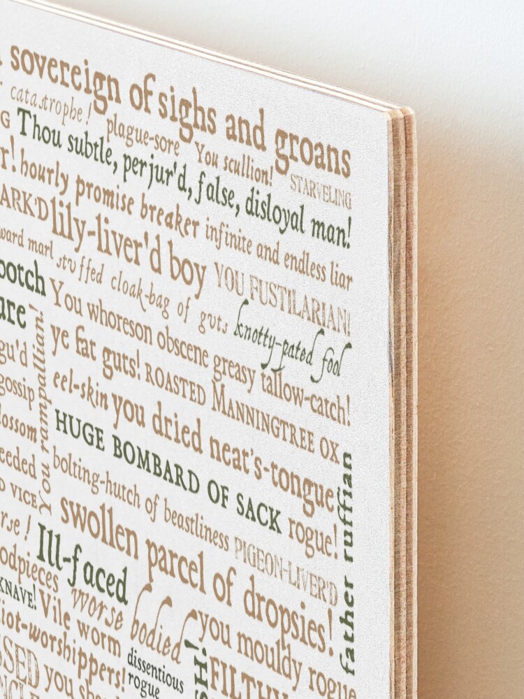 Top 20 insults picture