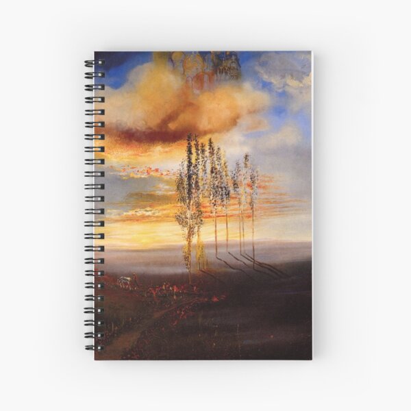 Favourite Artists - Salvador Dali - The Way to Pubol Spiral Notebook