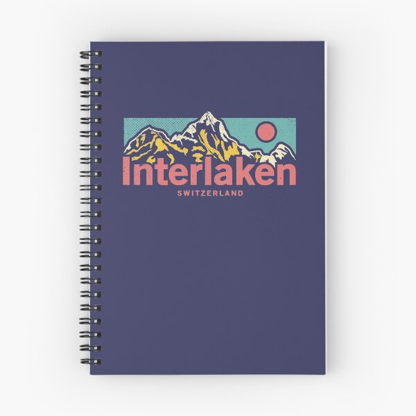 Item preview, Interlaken Switzerland - Classic Outdoor Mountain Graphic Apparel designed and sold by Si Li.