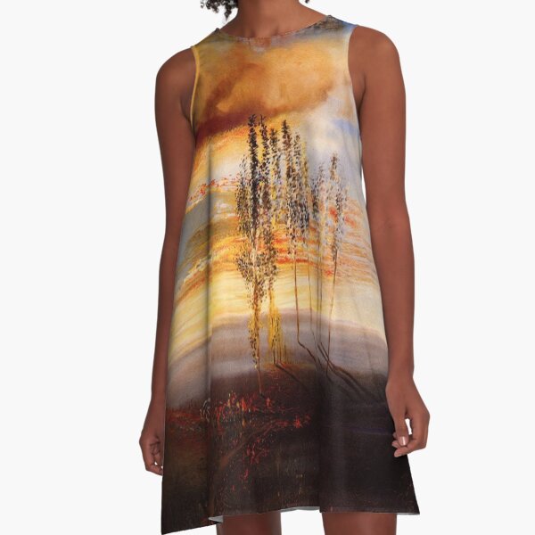 Favourite Artists - Salvador Dali - The Way to Pubol A-Line Dress