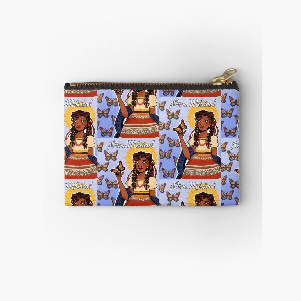 Item preview, Viva Mexico Monarch Butterfly Latinx/Hispanic Art designed and sold by misnamedplants.