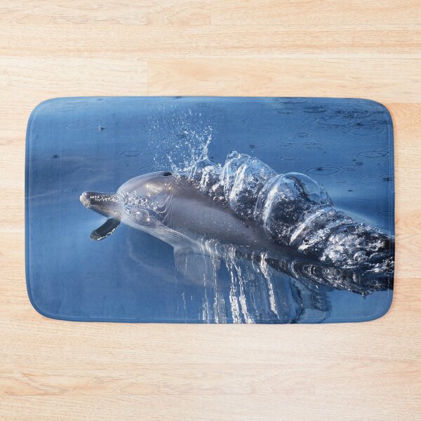 Item preview, Spotted dolphins blowing bubbles designed and sold by Chloé Yzoard.